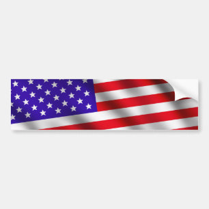 USA flagga 3 Bildekal