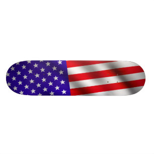USA flagga 3 Skateboard Bräda 19,5 Cm