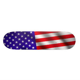 USA flagga 3 Skateboard Bräda 19,5 Cm