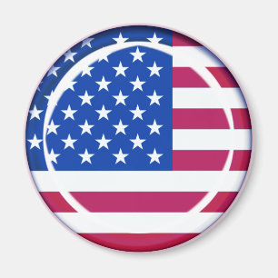 USA flagga 3D Magnet