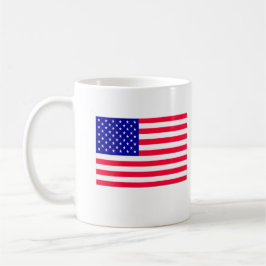 USA flagga 4 juli Kaffemugg
