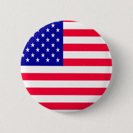 USA flagga 4 juli Knapp