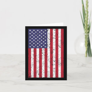 USA flagga American Flagga Förenta staterna 4t Kort