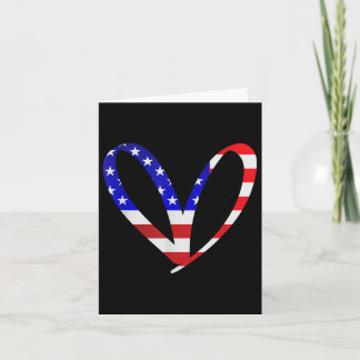 USA flagga American Patriotic Heart Armed Forces M Kort