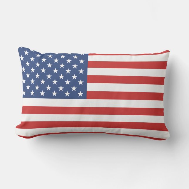 USA flagga american patriotic Lumbarkudde (Framsida)