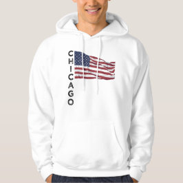 USA flagga Amerikansk stolthet Amerikas förenta st Hoodie