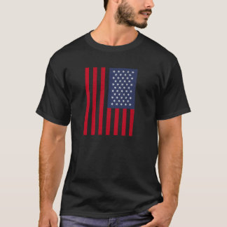 USA flagga - Amerikanska Flagga - Vintagen T Shirt