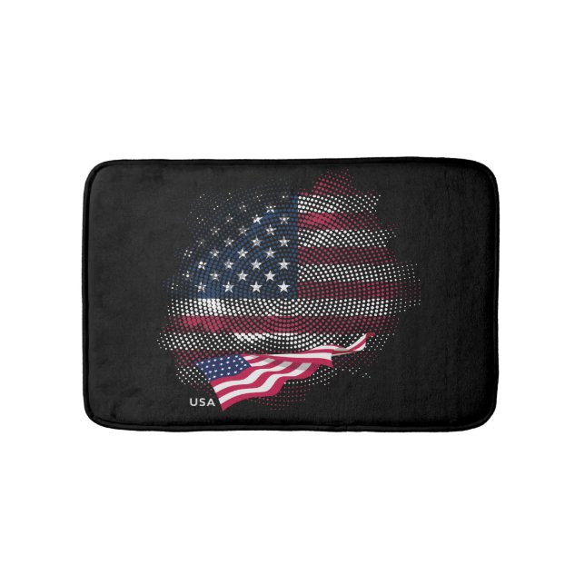 USA-flagga Badrumsmatta (Framsidan)