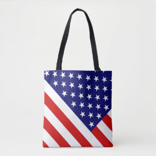 USA flagga bagstcen Tygkasse