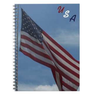 USA flagga bärbar dator Anteckningsbok
