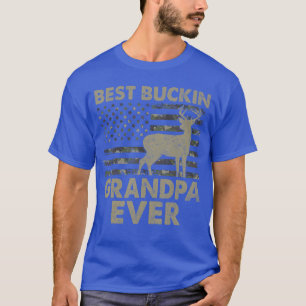 USA Flagga Bästa busiga farfar någonsin Jaktande f T Shirt