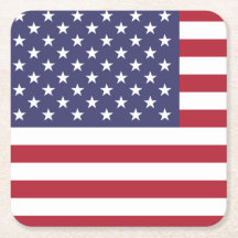USA FLAGGA Beer mat