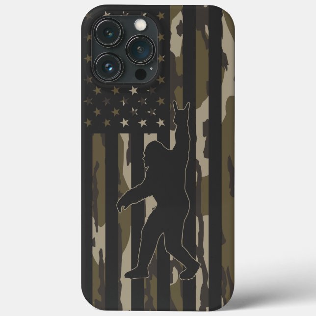 USA flagga Bigfoot Bottomland Camo (Baksida)