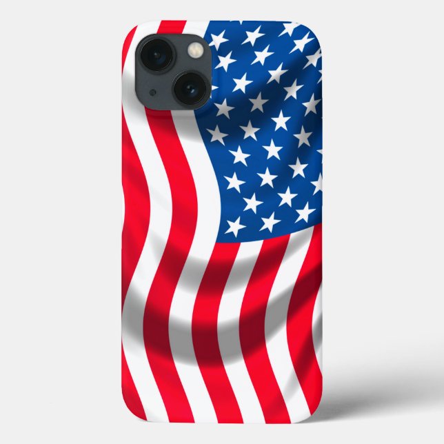 USA flagga-bild för Xtream iPhone 6 Tuff (Baksida)