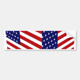 USA flagga_ Bildekal