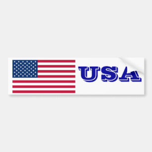 USA flagga Bildekal