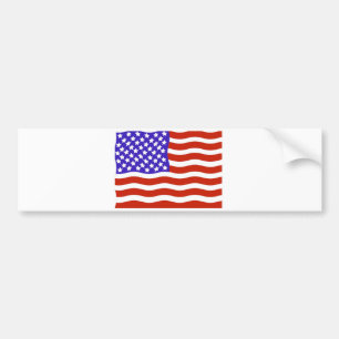 USA flagga Bildekal