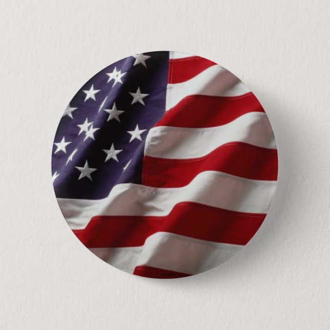 USA flagga-Button- Knapp (Framsida)