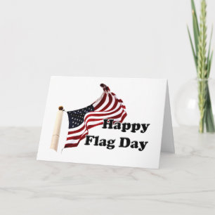 USA flagga-dagen Kort