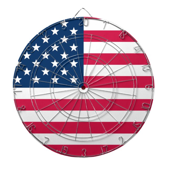 USA flagga Darttavla (Framsidan)