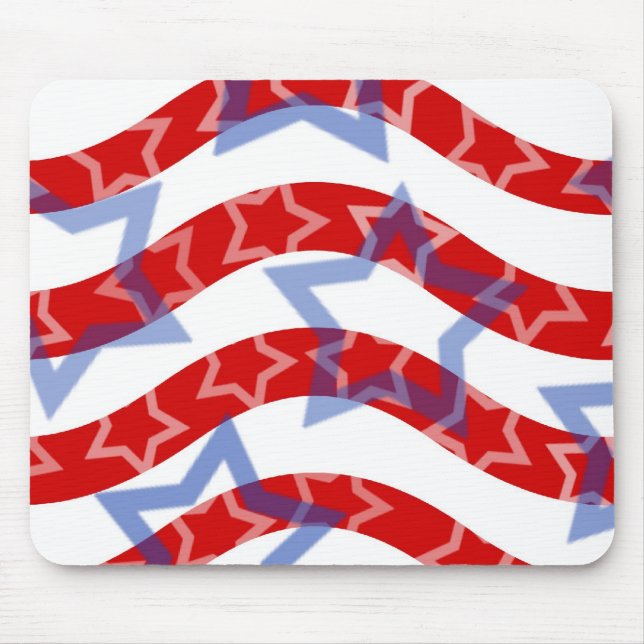USA flagga Design American Patriotic Stars Rand Musmatta (Framsidan)