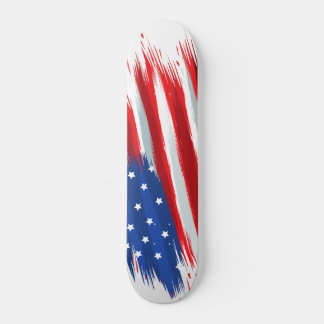 USA flagga Design Mini Skateboard Bräda 18,5 Cm