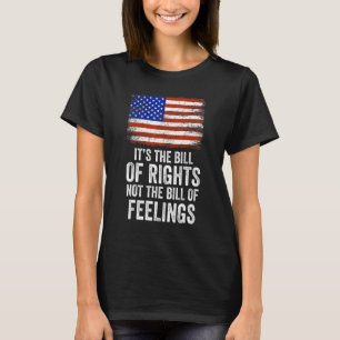 USA flagga Det är Höger och inte F:s växel T Shirt