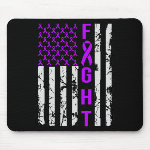 USA Flagga Distressed N Heimerheimers Medvetenhet  Musmatta