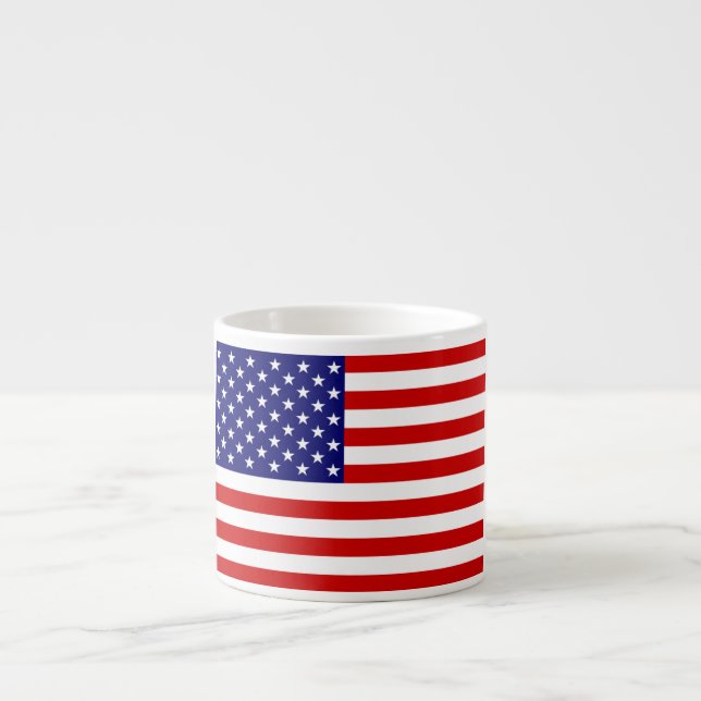 USA flagga Espresso Mugg arc1 Espressomugg (Framsidan)