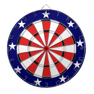 USA flagga färger Darttavla
