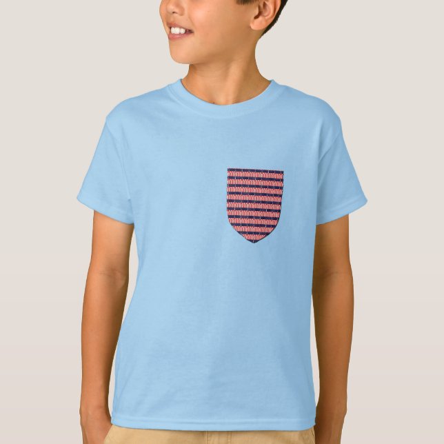 USA flagga ficktjuv patriotisk serengetskjorta Tee Shirt (Framsida)