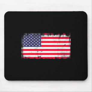 Usa flagga fjärde juli patriotisk frihet amerika musmatta