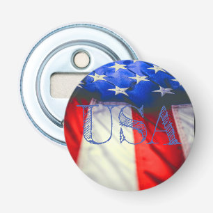 USA flagga Flasköppnare