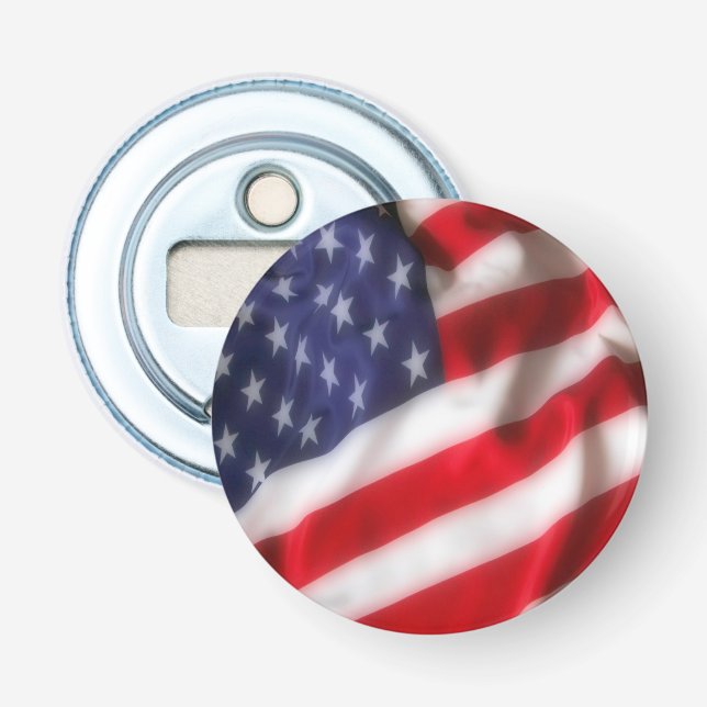 USA-flagga Flasköppnare (Framsidan)