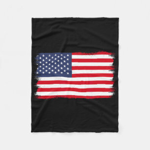 USA-flagga Fleecefilt