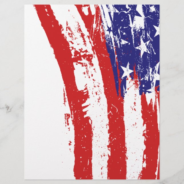 USA flagga Förenta staterna/Förenta staterna (Framsida)