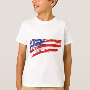 USA flagga Förenta staterna/Förenta staterna T Shirt