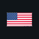 USA flagga - Förenta staterna - Patriotic Canvastryck<br><div class="desc">USA - USA - Flagga - Patriotic - Independence day - Juli 4:e - Anpassadet - Välj / lägg till din unika text / Färg / bild - Gör din Speciella gåva - Ändra storlek och flytta eller ta bort eller lägg till inslag / bild med anpassning av verktyg. Du...</div>