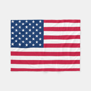 USA flagga - Förenta staterna - Patriotic Fleecefilt