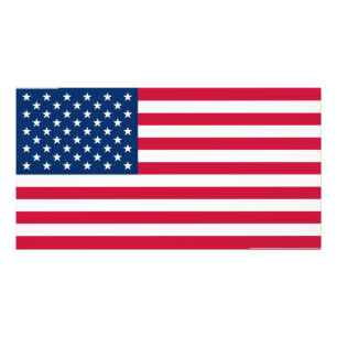 USA flagga - Förenta staterna - Patriotic Fototryck