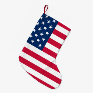 USA flagga - Förenta staterna - Patriotic - Liten Julstrumpa