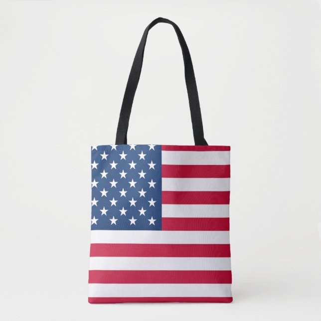 USA flagga - Förenta staterna - Patriotic Tygkasse (Framsida)