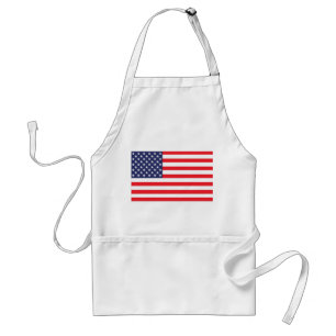 USA-flagga Förkläde