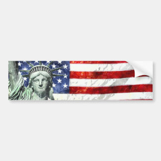 USA FLAGGA & FRIHET BILDEKAL