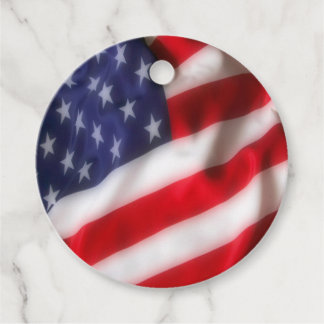 USA-flagga Gåvor Etiketter