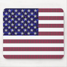 USA flagga Gemstone Art