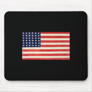 USA Flagga Grundläggande För Män Kvinnor Och Barn Musmatta