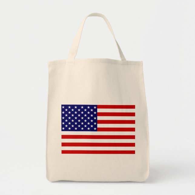 USA flagga gtcnt Tygkasse (Framsidan)