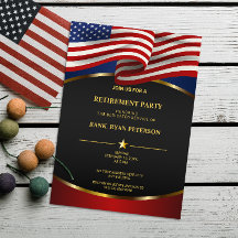 USA flagga | Guld Curve Linjer | Luxury Black