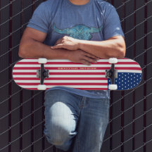 USA flagga Guld Monogram patriotisk amerikansk Ska